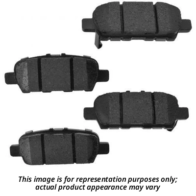 Rear Hybrid Pads by DYNAMIC FRICTION COMPANY - 4000-1317-00 2