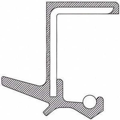 Differential Output Shaft Seal by NATIONAL OIL SEALS - 710396 pa2