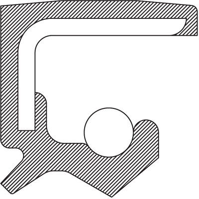 Joint d'etanchéite d'arbre de sortie différentiel by NATIONAL OIL SEALS - 711048 pa2