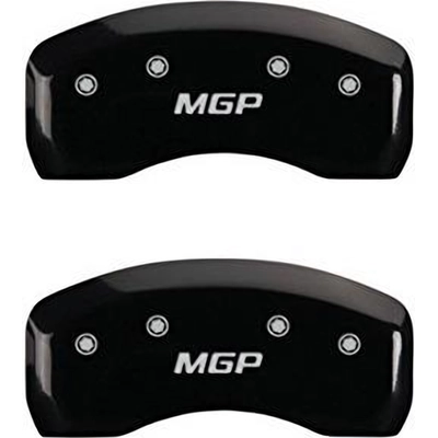 Couvercle d'étrier de frein  by MGP CALIPER COVERS - 10005SMGPBK pa2