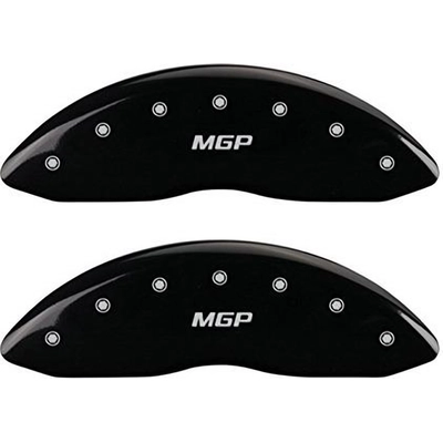 Couvercle d'étrier de frein  by MGP CALIPER COVERS - 10005SMGPBK pa4