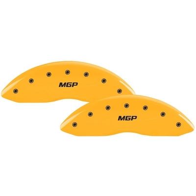 MGP CALIPER COVERS - 34219SMGPYL - Gloss Yellow Caliper Covers with MGP Engraving pa1