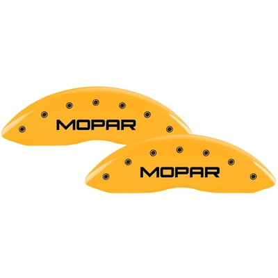 MGP CALIPER COVERS - 42021SMOPYL - Gloss Yellow Caliper Covers with Mopar Engraving pa1