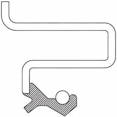 Joint de pignon d'essieu moteur by NATIONAL OIL SEALS - 100712V pa2