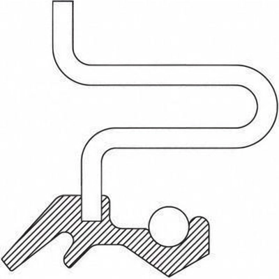 Joint de pignon d'essieu moteur by NATIONAL OIL SEALS - 710508 pa2