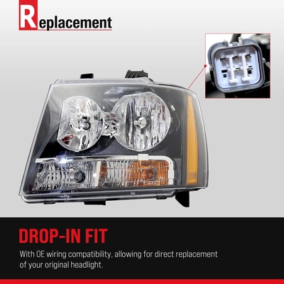 Driver Side Headlamp Assembly Composite - SU2502125 pa6