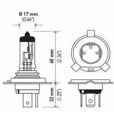 Phare à double faisceau by HELLA - 9003LL pa7