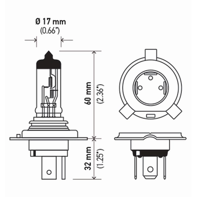 Dual Beam Headlight by HELLA - 9003SB pa1