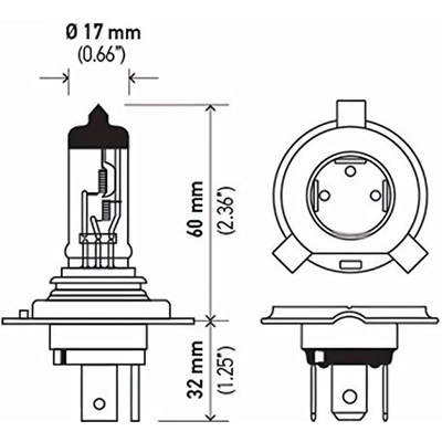 Dual Beam Headlight by HELLA - 9003SB pa6