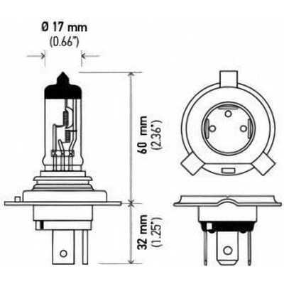 Dual Beam Headlight by HELLA - H71071352 pa6