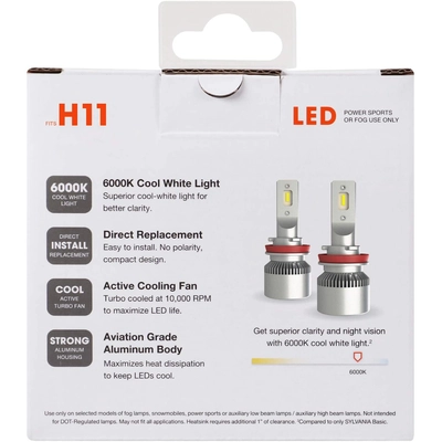 Dual Beam Headlight by SYLVANIA - H11SL.BX2 pa2