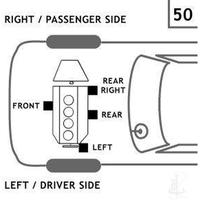 Engine Mount Front by ANCHOR - 8005 pa11