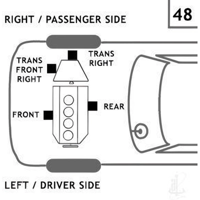 UNI-SELECT/PRO-SELECT/PRO-IMPORT - 8997 - Engine Mount Front Right pa16