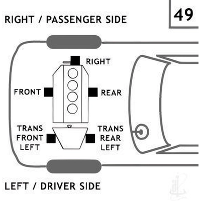 Engine Mount Rear by ANCHOR - 9431 pa16