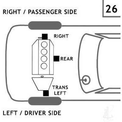 Engine Mount Right by ANCHOR - 10043 pa10