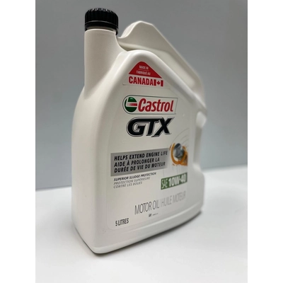 CASTROL - 000123A - Conventional Engine Oil GTX 10W40 , 5L pa6