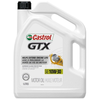 CASTROL Conventional Engine Oil - GTX 10W30 - 5L - 000133A pa3