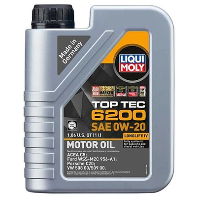 0W20  TOP TEC 6200  1L - Liqui Moly  Synthetic Engine Oil 20236 pa4