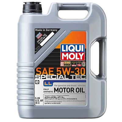 Liqui Moly - 2249 - Synthetic Huile moteur 5W30 Special Tec LL,5L pa1