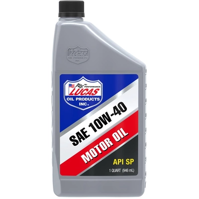 Lucas Oil - 10275 - Petroleum Motor Oils - SAE 10W-40 - 1 Quart pa1