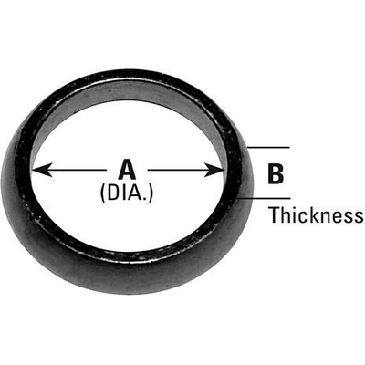 Exhaust Pipe Flange Gasket by AP EXHAUST - 9082 pa1