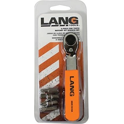 LANG TOOLS - 5221 - Fine Tooth Bit Wrench Set pa7