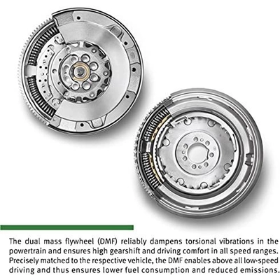 Flywheel by LUK - DMF069 pa14