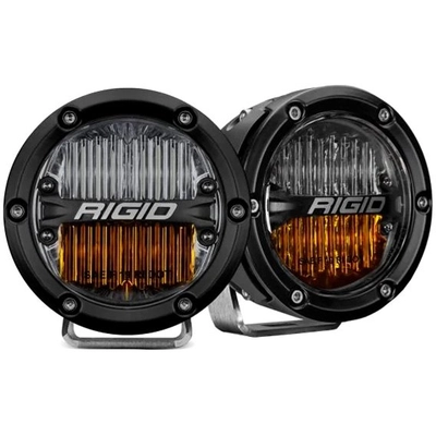 RIGID INDUSTRIES - 36122 - Round Fog Beam White/Amber LED Lights pa2