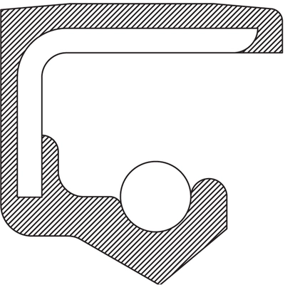 Joint d'essieu avant by NATIONAL OIL SEALS - 223255 pa1