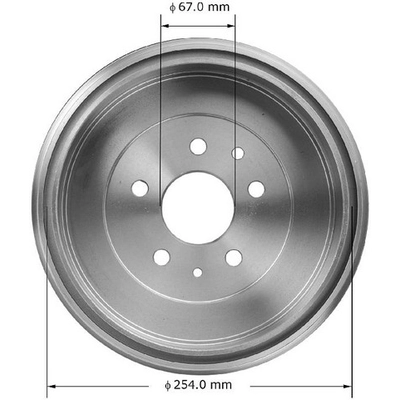 BENDIX GLOBAL - PDR0335 - Brake Drum pa2