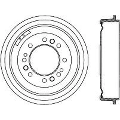 Front Brake Drum by CENTRIC PARTS - 123.65016 pa1