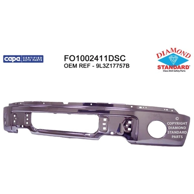 Front Bumper Face Bar - FO1002411DSC pa1