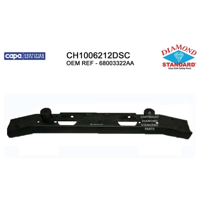 Front Bumper Reinforcement - CH1006212DSC pa1