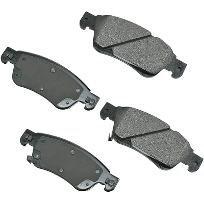 Front Ceramic Pads by AKEBONO - ACT1287 pa4