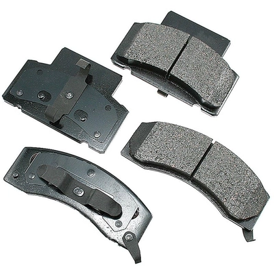 Front Ceramic Pads by AKEBONO - ACT459 pa10