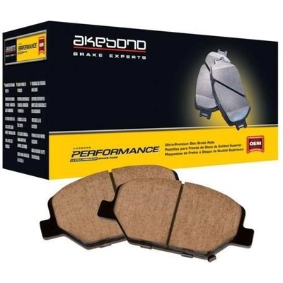 Front Ceramic Pads by AKEBONO - ASP1745 pa8