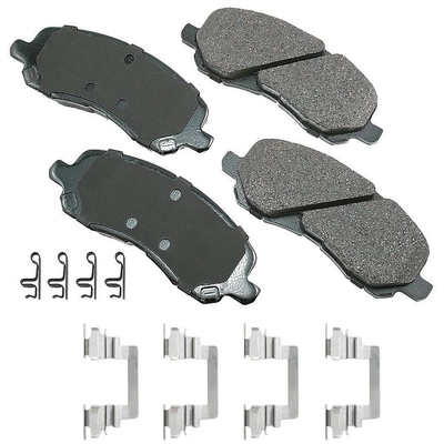 Front Ceramic Pads by AKEBONO - ASP866A pa5