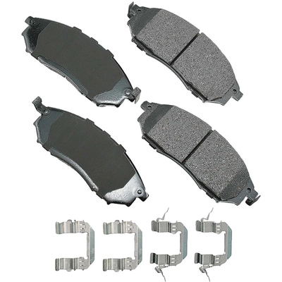 AKEBONO - ASP888A - Front Ceramic Pads pa4