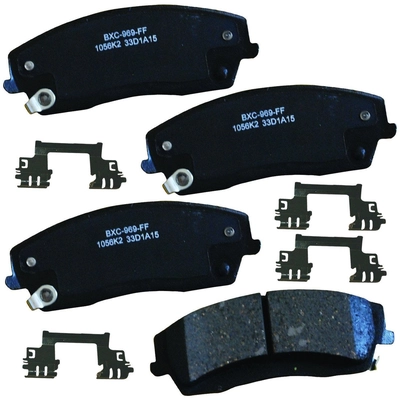 BENDIX - SBC1056K2 - Front Disc Brake Pad Set pa1