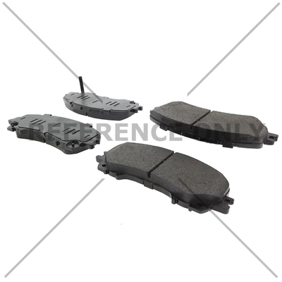 Front Ceramic Pads by CENTRIC PARTS - 103.17360 pa2