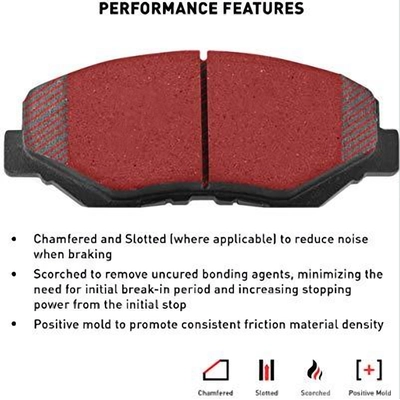 Front Ceramic Pads by DYNAMIC FRICTION COMPANY - 1600-1159-00 pa6