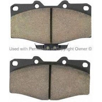 Front Ceramic Pads by QUALITY-BUILT - 1000-0410C pa3