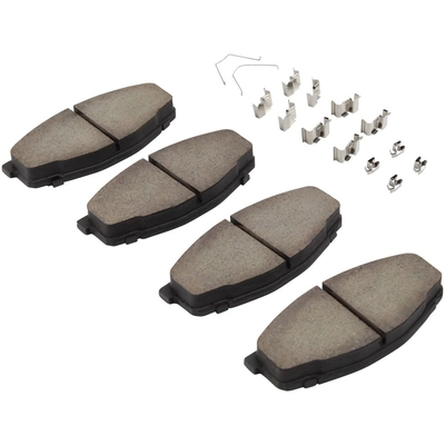 QUALITY-BUILT - 1001-0207C - Front Disc Brake Pad Set pa1