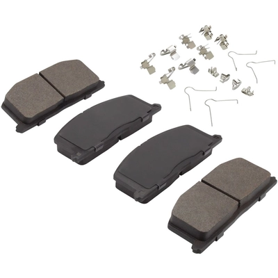 QUALITY-BUILT - 1001-0242C - Front Disc Brake Pad Set pa1