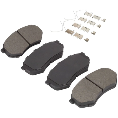 QUALITY-BUILT - 1001-0389C - Front Disc Brake Pad Set pa1