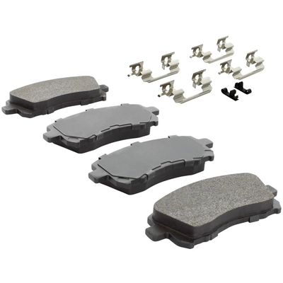 QUALITY-BUILT - 1001-0721C - Front Disc Brake Pad Set pa1