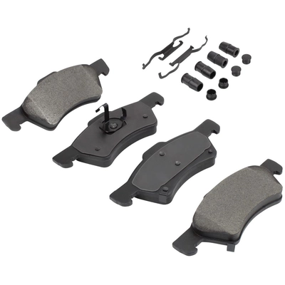 QUALITY-BUILT - 1001-0857C - Front Disc Brake Pad Set pa1