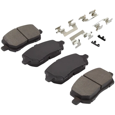 QUALITY-BUILT - 1001-0956C - Front Disc Brake Pad Set pa1