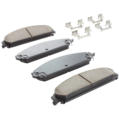 QUALITY-BUILT - 1001-1058C - Front Disc Brake Pad Set pa1