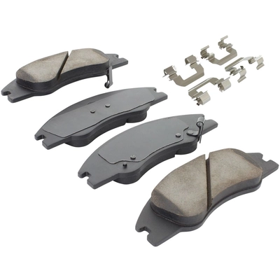 QUALITY-BUILT - 1001-1074C - Front Disc Brake Pad Set pa1